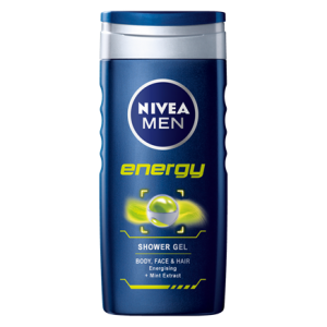 Душ-гел за мъже Energy 500ml- Nivea MEN